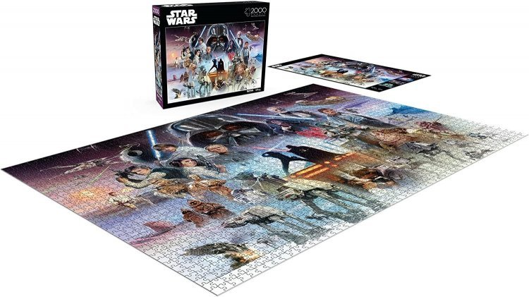 Пазл Star Wars Disney - The Force is with You Puzzle Звёздные войны (2000-Piece) Пазл Star Wars Disney - The Force is with You Puzzle Звёздные войны (2000-Piece)