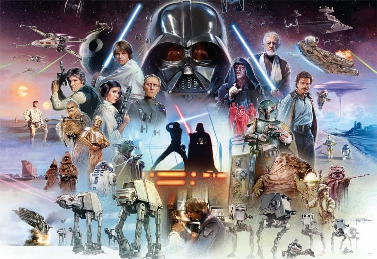 Пазл Star Wars Disney - The Force is with You Puzzle Звёздные войны (2000-Piece) Пазл Star Wars Disney - The Force is with You Puzzle Звёздные войны (2000-Piece)