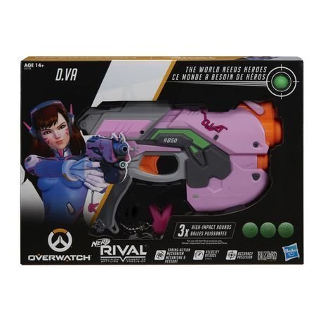 Overwatch D.Va Nerf Rival Blaster Овервотч оружие игрушка Overwatch D.Va Nerf Rival Blaster Овервотч оружие игрушка