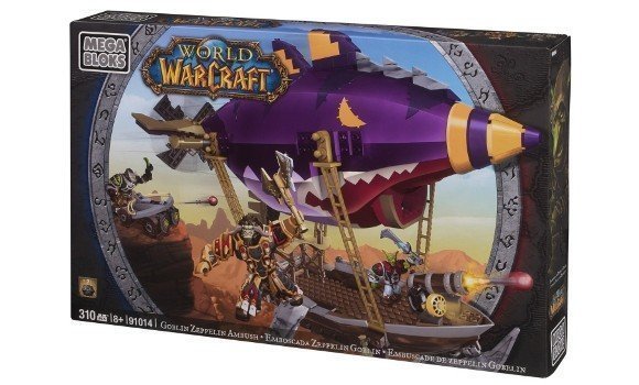 Mega Bloks World of Warcraft Set: goblin zeppelin ambush Mega Bloks World of Warcraft Set: goblin zeppelin ambush