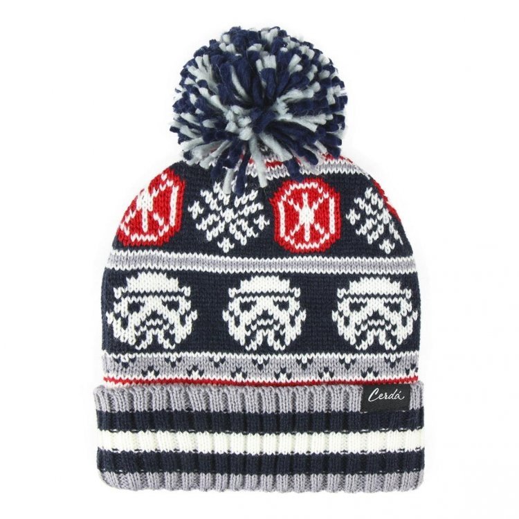 Шапка Star Wars Stormtrooper Jacquard Hat Pompon Зоряні війни Штурмовик Дитяча Шапка Star Wars Stormtrooper Jacquard Hat Pompon Зоряні війни Штурмовик Дитяча
