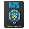 Значок 2016 Blizzcon Blizzard Collectible Pins - Alliance Logo Pin