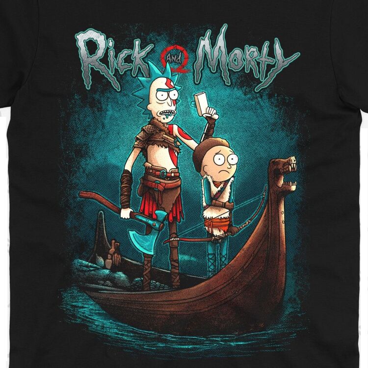 Футболка Morze Rick and Morty as God of War T-Shirt Рік і морті як Бог війни (розмір L) Футболка Morze Rick and Morty as God of War T-Shirt Рік і морті як Бог війни (розмір L)