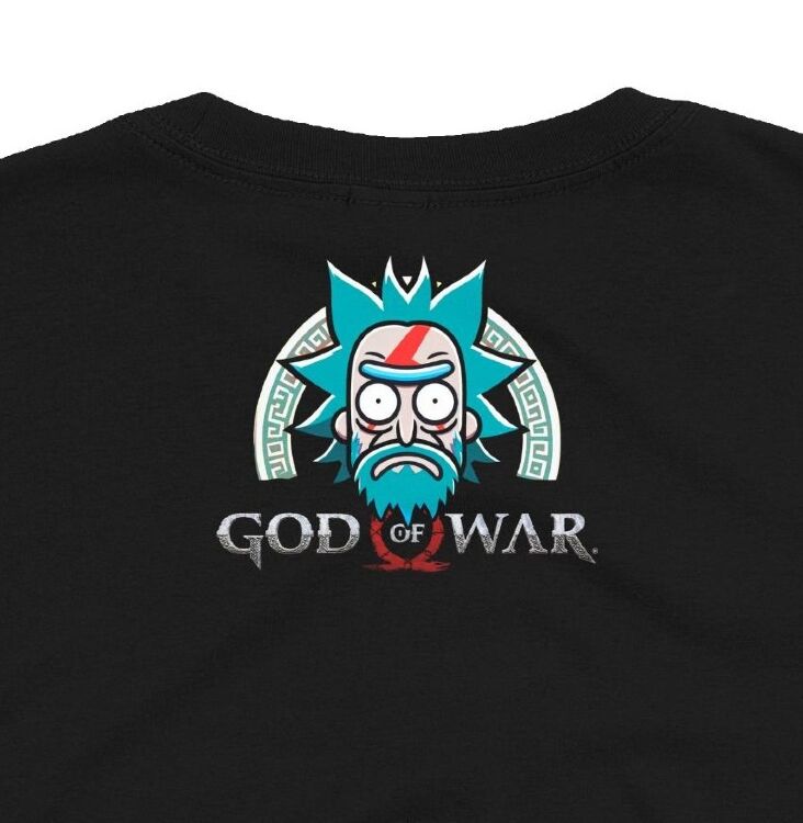 Футболка Morze Rick and Morty as God of War T-Shirt Рік і морті як Бог війни (розмір L) Футболка Morze Rick and Morty as God of War T-Shirt Рік і морті як Бог війни (розмір L)