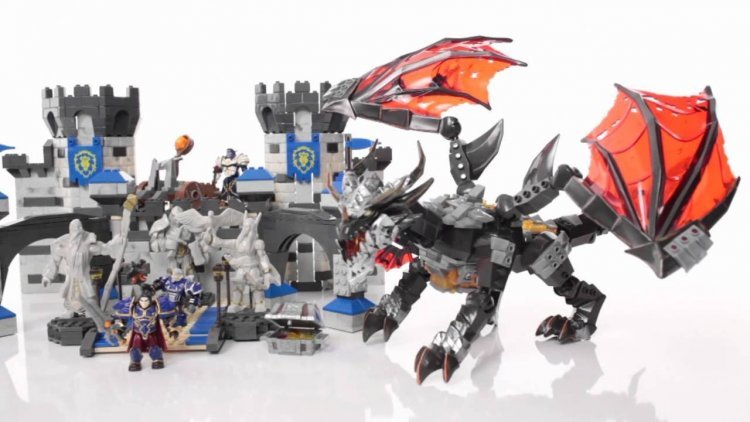 Mega Bloks World of Warcraft: deathwing's stormwind assault Mega Bloks World of Warcraft: deathwing's stormwind assault