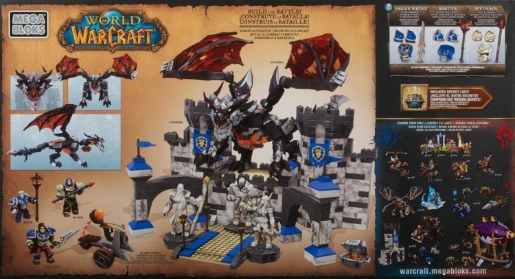 Mega Bloks World of Warcraft: deathwing's stormwind assault Mega Bloks World of Warcraft: deathwing's stormwind assault
