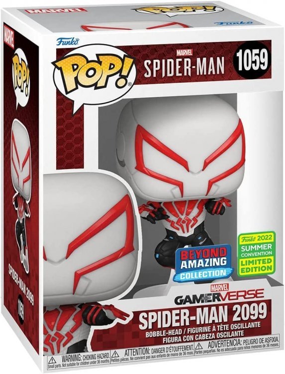 Фігурка Funko Marvel: Beyond Amazing Spider-Man 2099 Фанко Людина павук (Summer Convention Exclusive) 1059 Фігурка Funko Marvel: Beyond Amazing Spider-Man 2099 Фанко Людина павук (Summer Convention Exclusive) 1059
