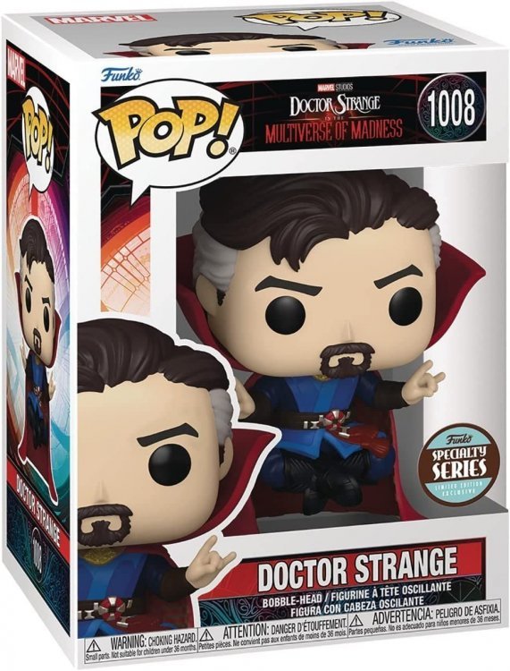 Фигурка Funko Marvel Multiverse of Madness Doctor Strange Доктор Стрэндж фанко Exclusive 1008 Фигурка Funko Marvel Multiverse of Madness Doctor Strange Доктор Стрэндж фанко Exclusive 1008