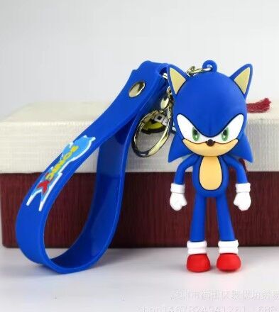 Брелок подвеска на рюкзак Sonic 3D Keychain Anime Backpack Соник Брелок подвеска на рюкзак Sonic 3D Keychain Anime Backpack Соник