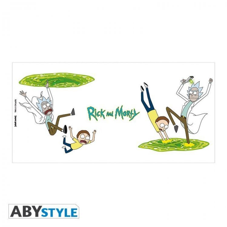 Кружка Rick and Morty Portal 2 Ceramic Mug Чашка Рик и Морти 320 ml  Кружка Rick and Morty Portal 2 Ceramic Mug Чашка Рик и Морти 320 ml