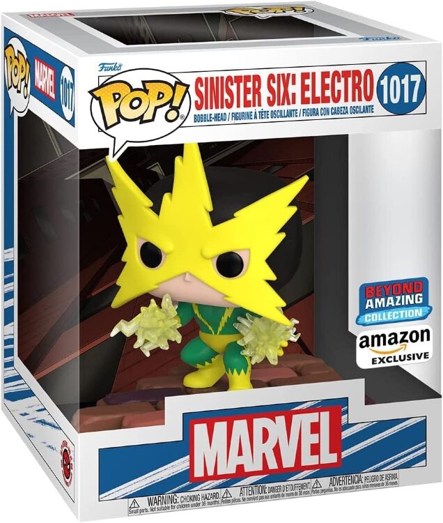 Фігурка Funko Marvel Deluxe: Sinister 6 - Electro фанко Електро (Amazon Exclusive) 1017