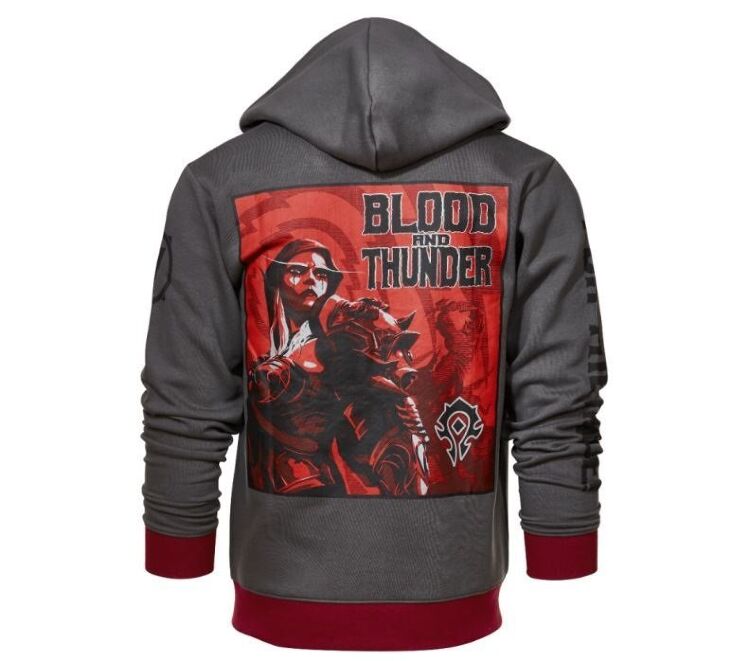 Реглан с капюшоном World of Warcraft Horde Warfront Hoodie (размер M)