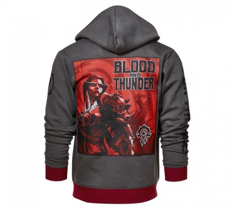 Реглан з капюшоном World of Warcraft Horde Warfront Hoodie (розмір M)