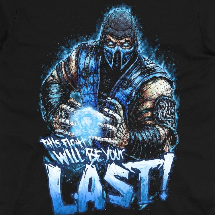 Футболка Morze Mortal Kombat Sub-Zero T-Shirt Смертельна битва Сабзіро (розмір L) Футболка Morze Mortal Kombat Sub-Zero T-Shirt Смертельна битва Сабзіро (розмір L)