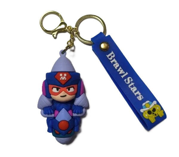 Брелок підвіска на рюкзак Brawl Stars 3D Keychain Backpack Бравл старс №1