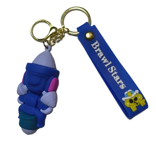 Брелок підвіска на рюкзак Brawl Stars 3D Keychain Backpack Бравл старс №1
