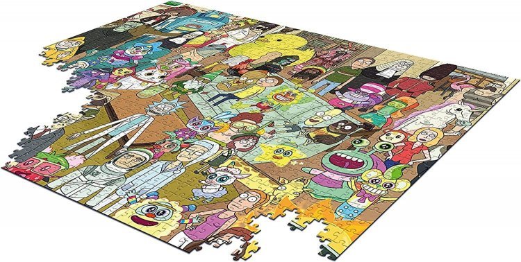 Пазл Рик и Морти Rick and Morty Puzzle (1000 деталей) Пазл Рик и Морти Rick and Morty Puzzle (1000 деталей)