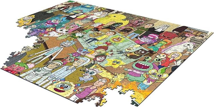 Пазл Рик и Морти Rick and Morty Puzzle (1000 деталей)