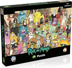 Пазл Рік та Морті Rick and Morty Puzzle (1000 деталей)