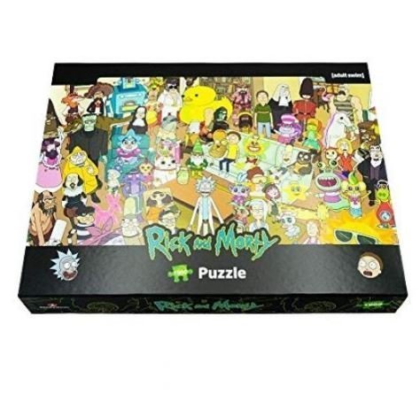 Пазл Рик и Морти Rick and Morty Puzzle (1000 деталей)