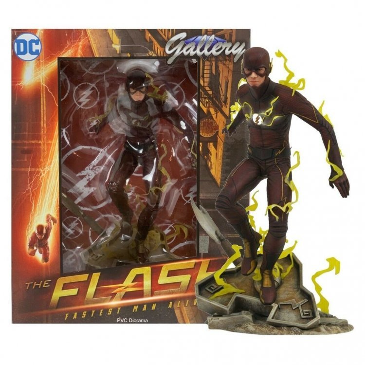 Фигурка Diamond Select Toys DC Gallery: Dctv Flash  Фигурка Diamond Select Toys DC Gallery: Dctv Flash