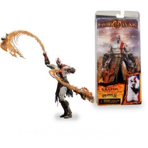 Фігурка God of War II Kratos with Flaming Blades of Athena