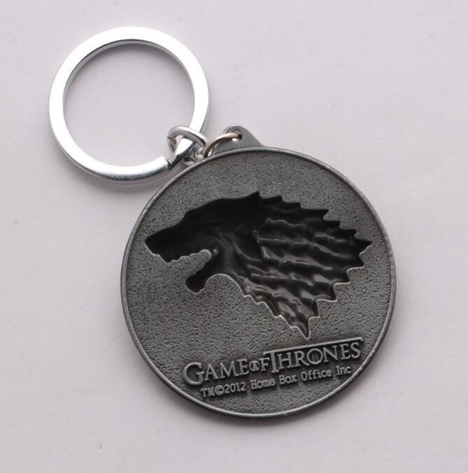 Брелок Game of Thrones Stark Wolf Head №2