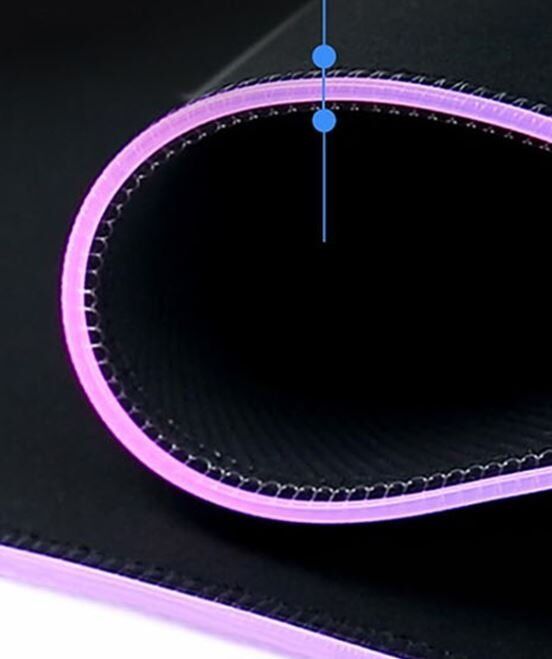 Килимок World of Warcraft Gaming Mouse Pad - Alliance Альянс (60 * 35 см) + підсвічування