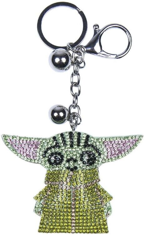 Брелок 3D Cerda Star Wars Mandalorian Grogu Звездные войны Грогу Мандалорец Keychain