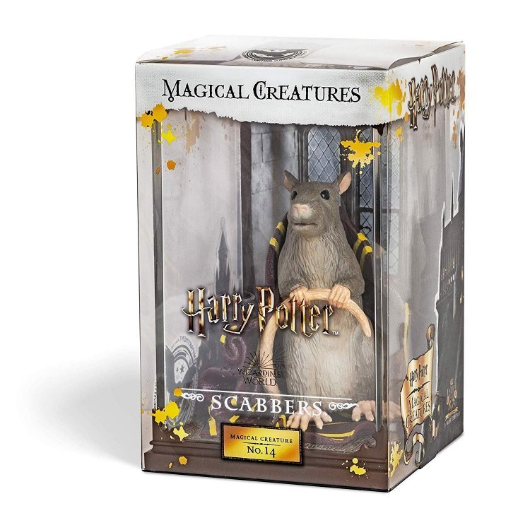 Статуэтка Harry Potter Noble Collection Magical Creatures No. 14 Scabbers Статуэтка Harry Potter Noble Collection Magical Creatures No. 14 Scabbers