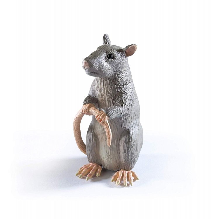 Статуэтка Harry Potter Noble Collection Magical Creatures No. 14 Scabbers Статуэтка Harry Potter Noble Collection Magical Creatures No. 14 Scabbers