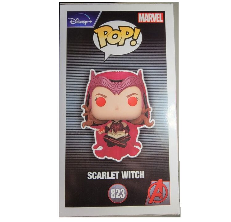 Фігурка Funko Marvel WandaVision Scarlet Witch Фанко Червона Відьма 823 (Funko Exclusive) Фігурка Funko Marvel WandaVision Scarlet Witch Фанко Червона Відьма 823 (Funko Exclusive)