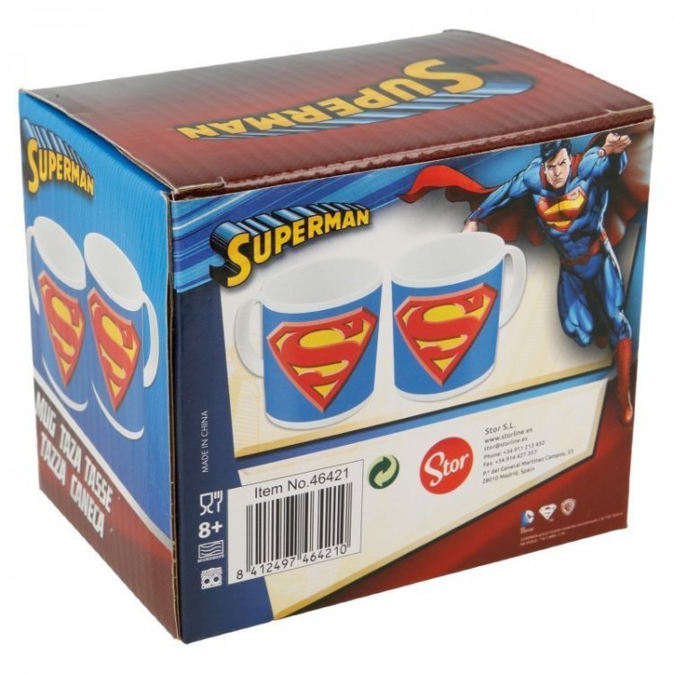 Кружка DC Superman Icon Ceramic Mug чашка 325 ml Кружка DC Superman Icon Ceramic Mug чашка 325 ml
