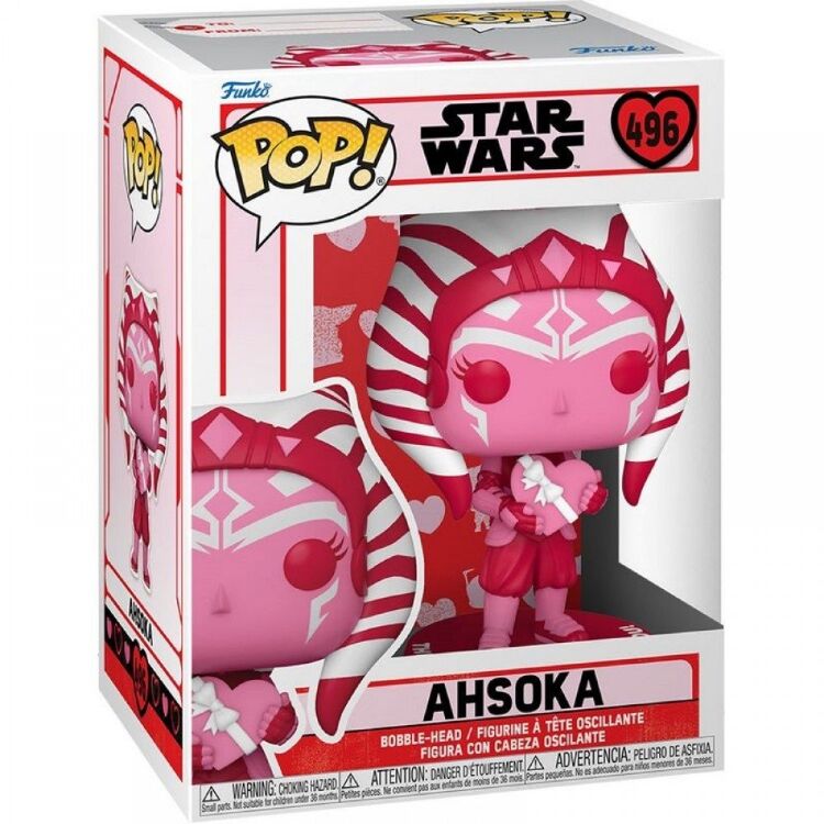 Фігурка Funko Bobble: Star Wars - Ahsoka Valentines Зіркові війни фанко 496