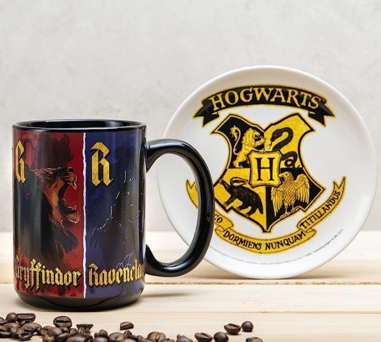 Набір посуду Гаррі Поттер Чашка хамелеон + тарілка Harry Potter Changing Mug and Plate Set Набір посуду Гаррі Поттер Чашка хамелеон + тарілка Harry Potter Changing Mug and Plate Set