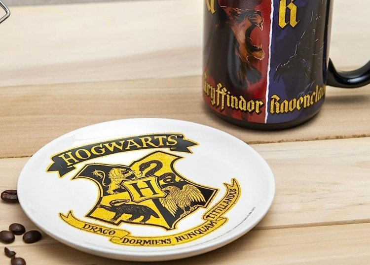 Набір посуду Гаррі Поттер Чашка хамелеон + тарілка Harry Potter Changing Mug and Plate Set Набір посуду Гаррі Поттер Чашка хамелеон + тарілка Harry Potter Changing Mug and Plate Set