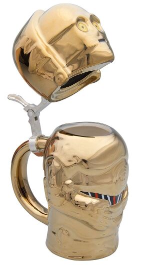 Кухоль колекційний SignatureSteins Star Wars C-3PO Stein Зоряні війни С3ПО 650 мл.