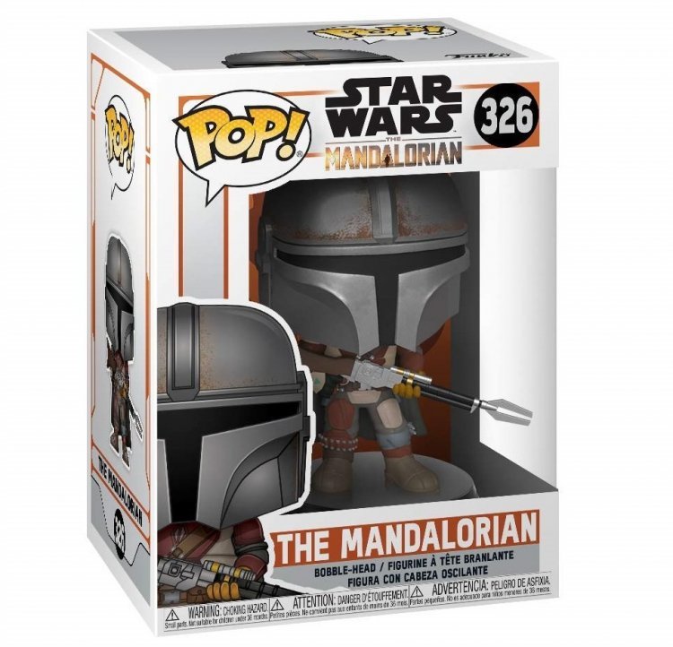 Фігурка Funko Pop Star Wars: The Mandalorian фанко поп: Зоряні війни: Мандалорець 326 Фігурка Funko Pop Star Wars: The Mandalorian фанко поп: Зоряні війни: Мандалорець 326