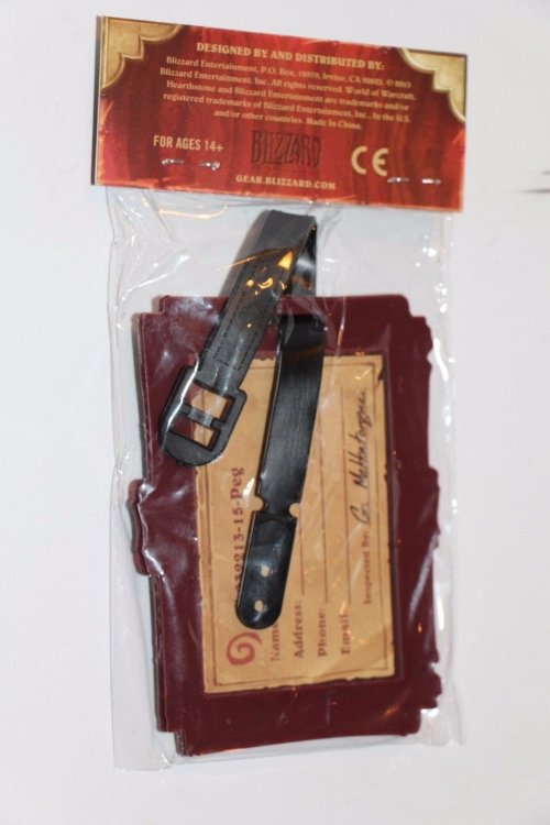 Багажна бирка Hearthstone - Vinyl Luggage Tag Blizzcon 2015 Багажна бирка Hearthstone - Vinyl Luggage Tag Blizzcon 2015