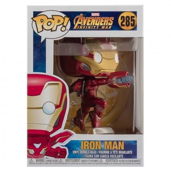 Фигурка Funko Bobble Marvel Iron Man Железный человек фанко 285