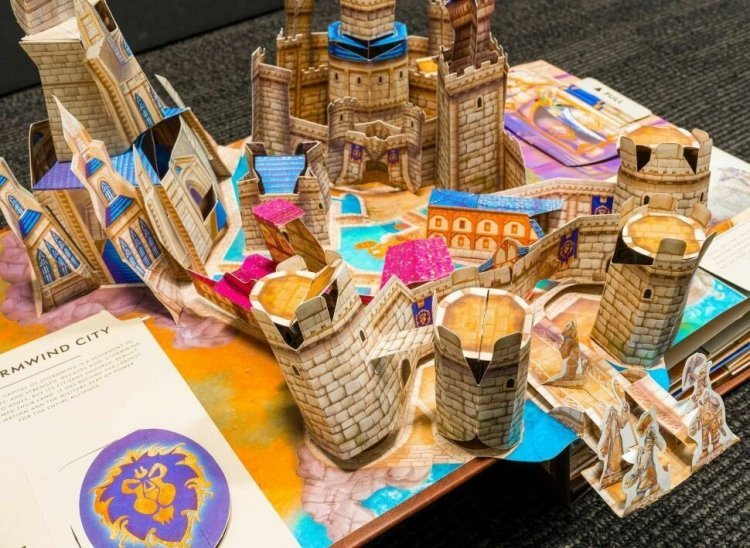 Книга Варкрафт 3D Тривимірна карта Азерота World of Warcraft Pop-Up Book (Тверда палітурка) (Eng) Книга Варкрафт 3D Тривимірна карта Азерота World of Warcraft Pop-Up Book (Тверда палітурка) (Eng)