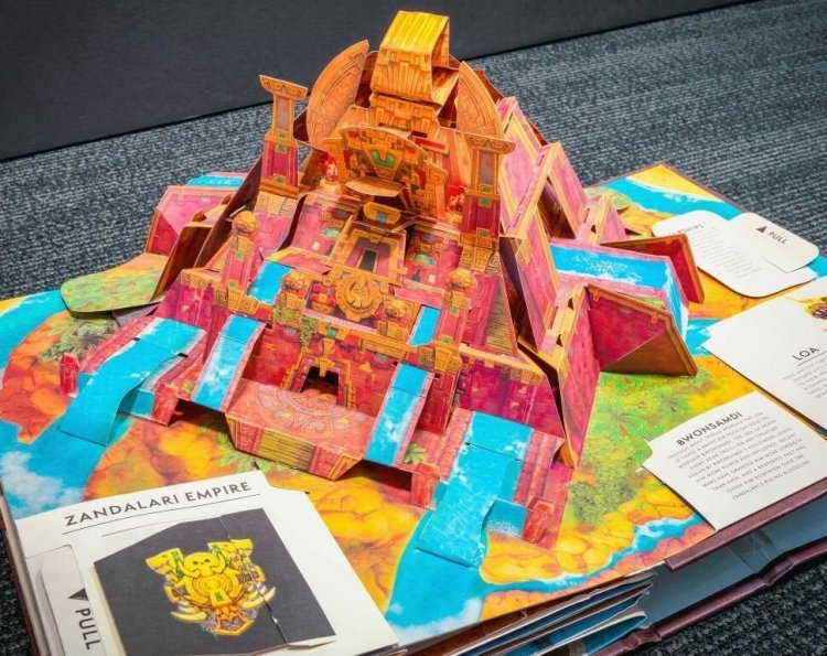 Книга Варкрафт 3D Тривимірна карта Азерота World of Warcraft Pop-Up Book (Тверда палітурка) (Eng) Книга Варкрафт 3D Тривимірна карта Азерота World of Warcraft Pop-Up Book (Тверда палітурка) (Eng)