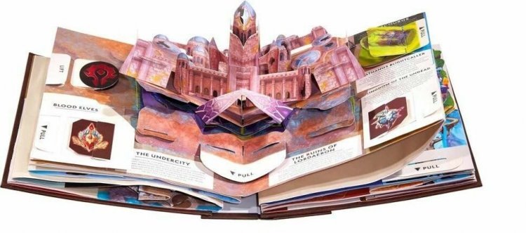 Книга Варкрафт 3D Тривимірна карта Азерота World of Warcraft Pop-Up Book (Тверда палітурка) (Eng) Книга Варкрафт 3D Тривимірна карта Азерота World of Warcraft Pop-Up Book (Тверда палітурка) (Eng)