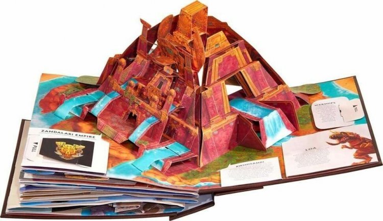 Книга Варкрафт 3D Тривимірна карта Азерота World of Warcraft Pop-Up Book (Тверда палітурка) (Eng) Книга Варкрафт 3D Тривимірна карта Азерота World of Warcraft Pop-Up Book (Тверда палітурка) (Eng)