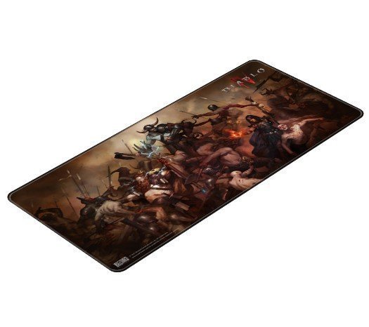 Коврик для мыши игровая поверхность Blizzard DIABLO 4 Heroes (Диабло)  XL (90*42 cm) Коврик для мыши игровая поверхность Blizzard DIABLO 4 Heroes (Диабло)  XL (90*42 cm)