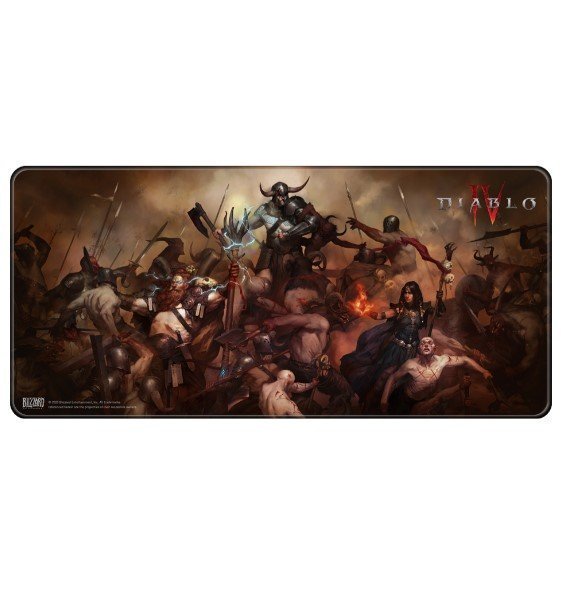 Коврик для мыши игровая поверхность Blizzard DIABLO 4 Heroes (Диабло)  XL (90*42 cm) Коврик для мыши игровая поверхность Blizzard DIABLO 4 Heroes (Диабло)  XL (90*42 cm)