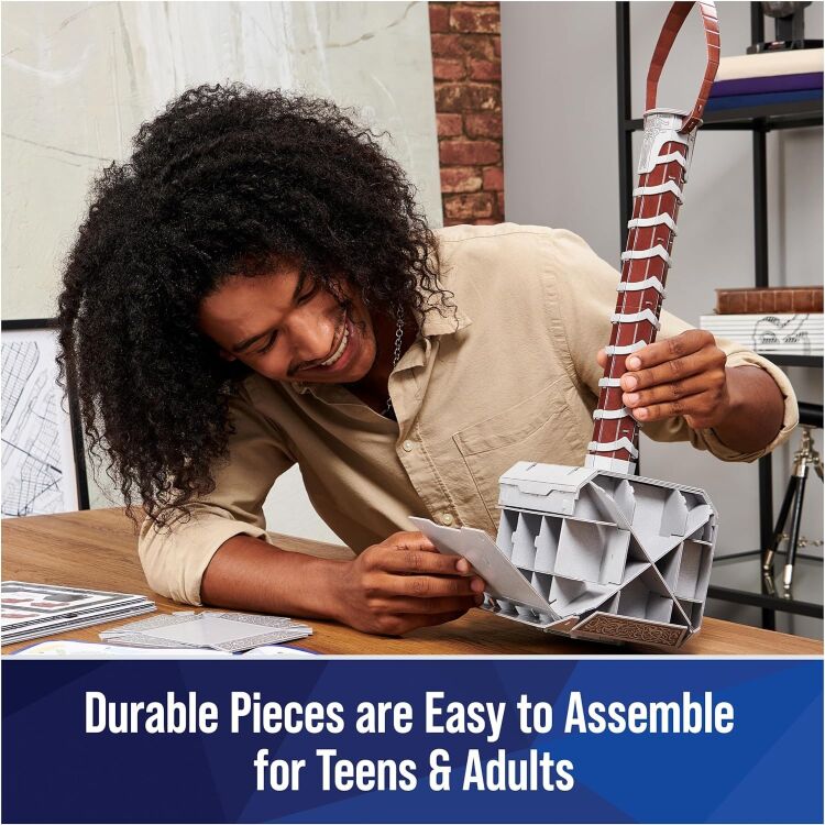 Пазл 4D Build Marvel Thor Mjolnir Hammer puzzle 3D картон Молот Тора Мьёльнир 87 шт. Пазл 4D Build Marvel Thor Mjolnir Hammer puzzle 3D картон Молот Тора Мьёльнир 87 шт.