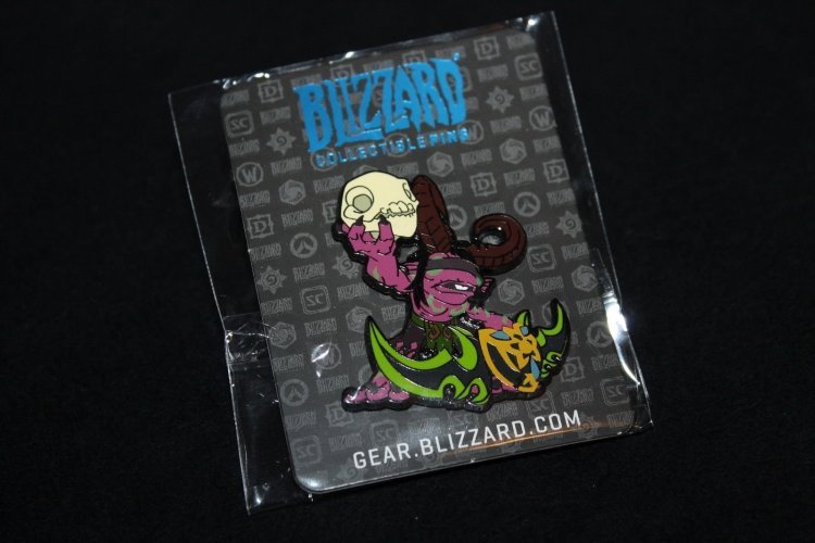 Значок 2015 Blizzcon World of Warcraft: Legion - Murkidan Collectible Pin Значок 2015 Blizzcon World of Warcraft: Legion - Murkidan Collectible Pin