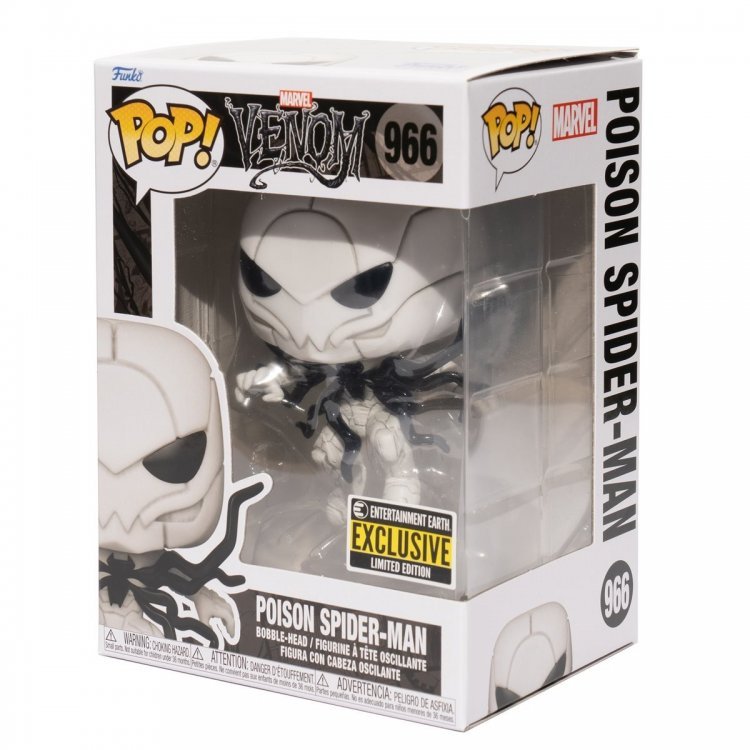 Фигурка Funko Marvel Venom Poison Spider-Man Веном фанко Человек паук Exclusive 966 Фигурка Funko Marvel Venom Poison Spider-Man Веном фанко Человек паук Exclusive 966
