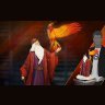 Статуетка Harry Potter - Dumbledore with Fawkes Дамблдор з Феніксом